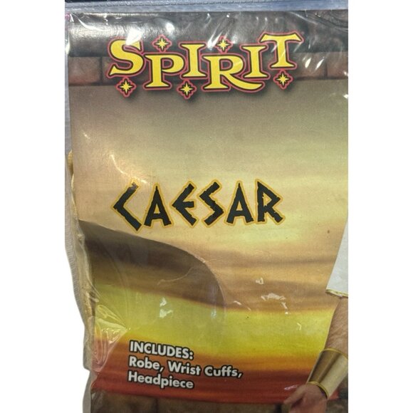 Spirit Halloween Costume Julius Caesar Adult One Size Fits Most Cosplay NOS - Picture 4 of 6